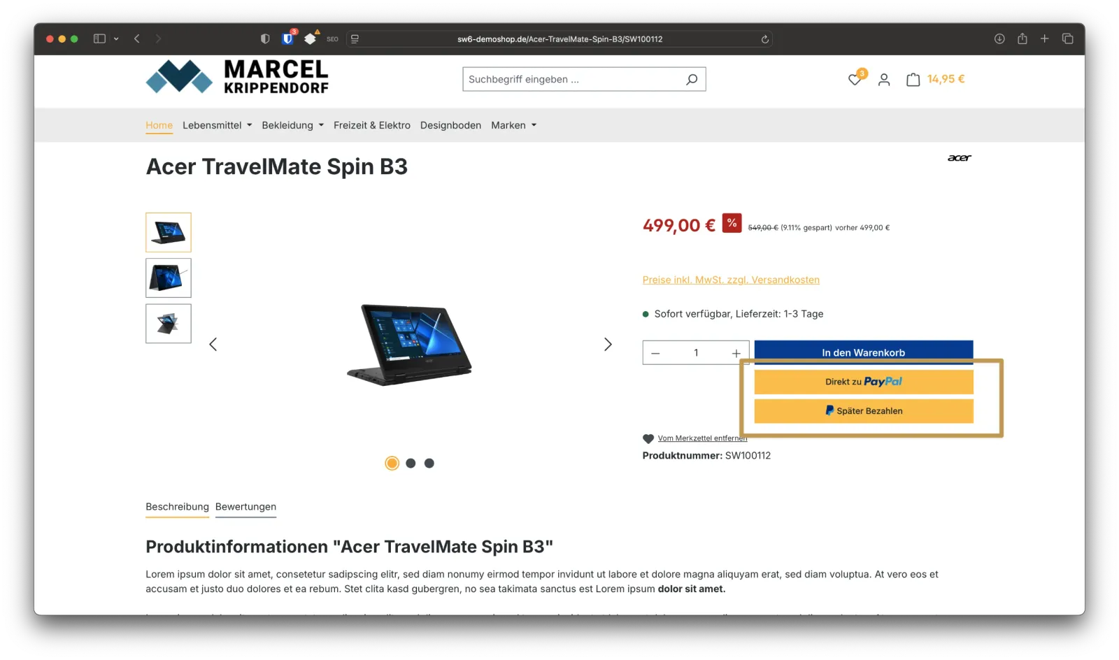 So nutzt du die PayPal Express-Buttons optimal Post-Bild