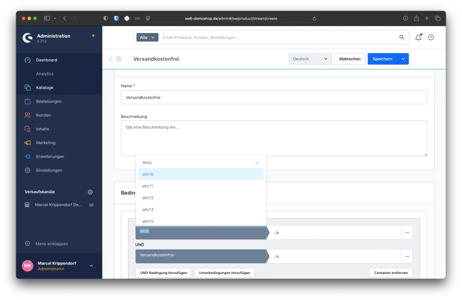 Einführung in Dynamische Produktgruppen Post-Bild